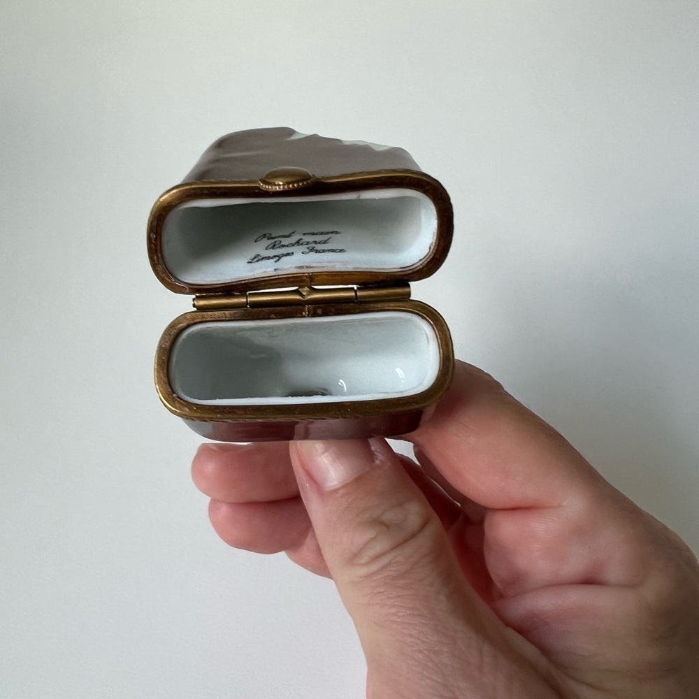 Limoges Box. Mint Chocolate Ice Cream Bar. Perfect Condition. - Picture 5 of 5